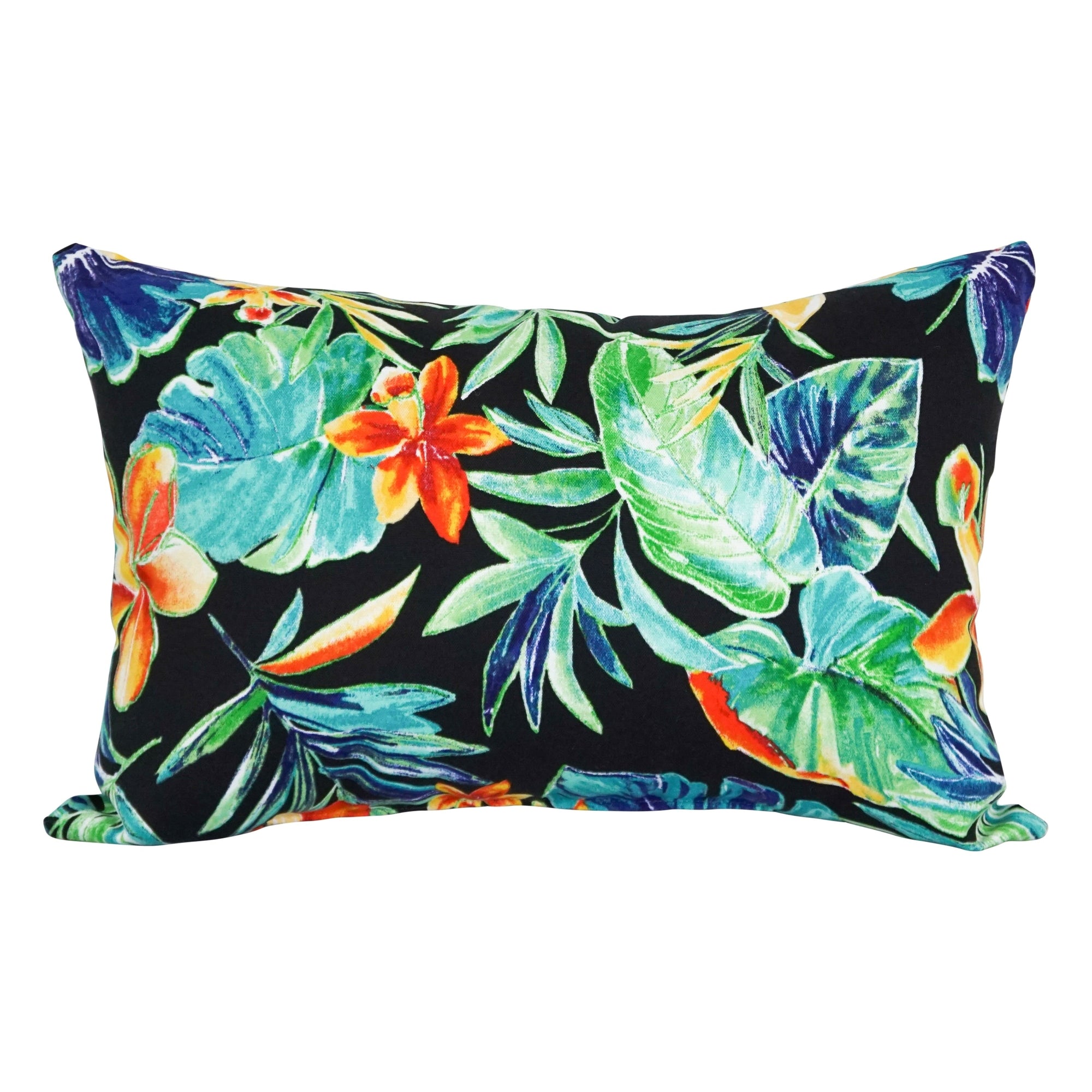 19-inch by 11-inch Outdoor Throw Pillows (Set of 2, Multiple Patterns) - 19 x 11
