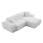 Canapé sectionnel modulaire blanc Freedom