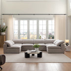 Canapé sectionnel en U Tender Wabi-Sabi avec extrémités ouvertes