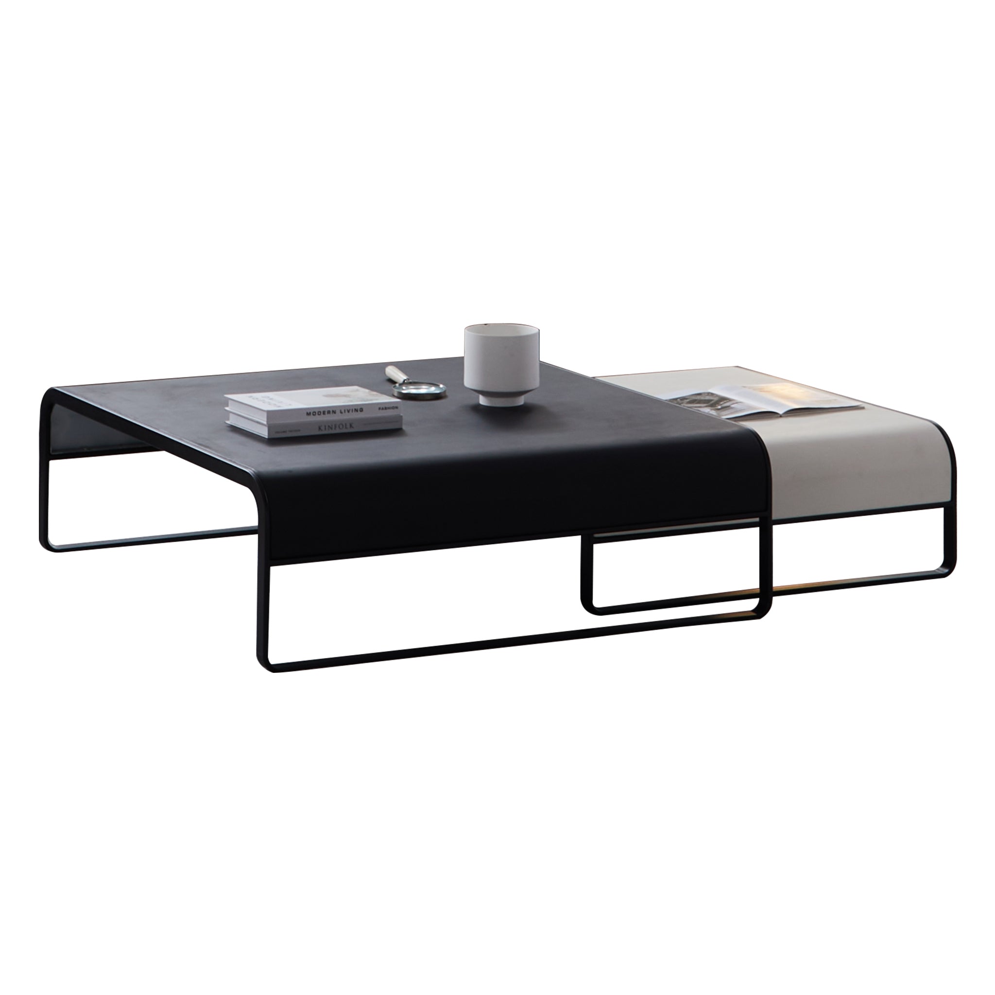 Ensemble de tables basses Duo moderne