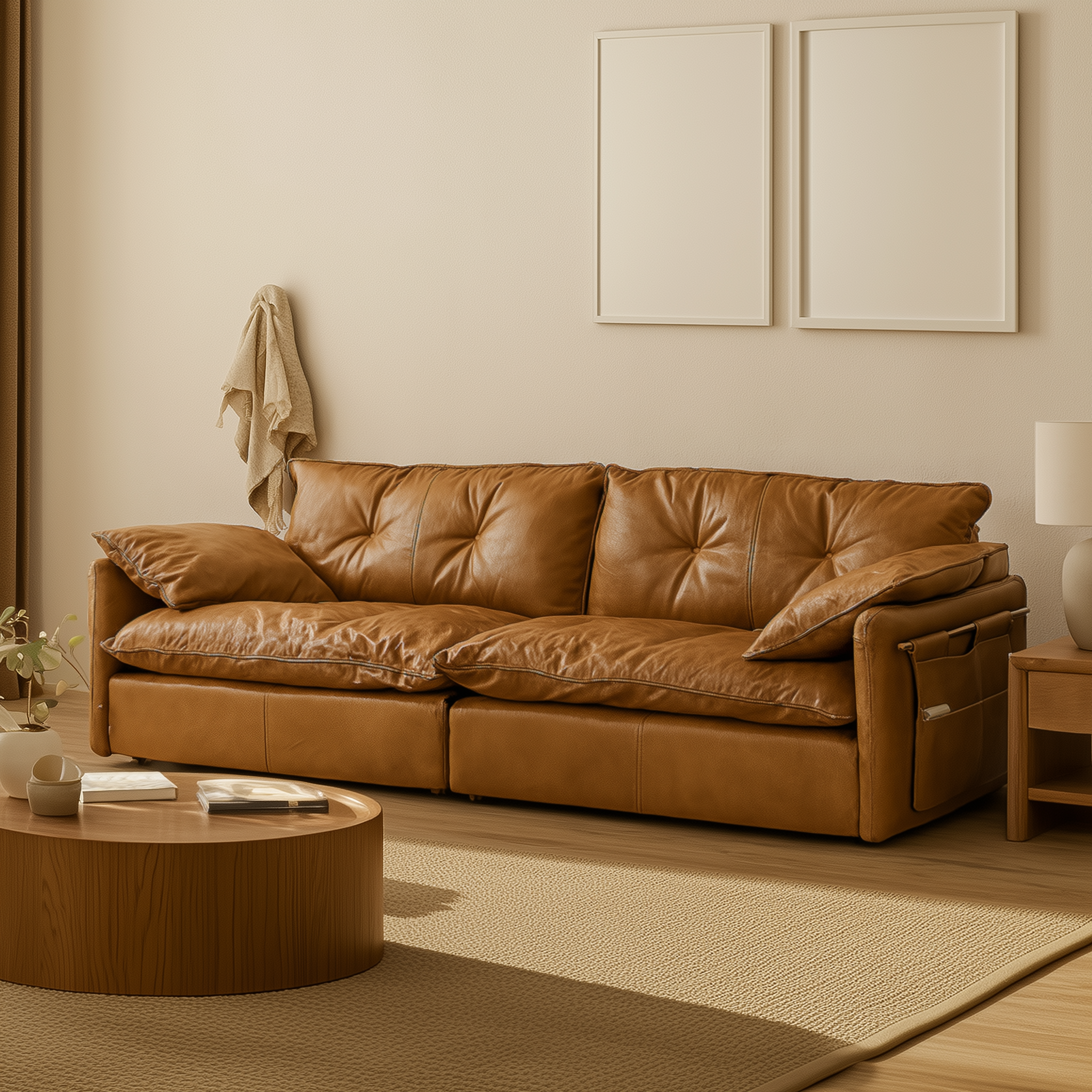 Canapé en cuir Murray