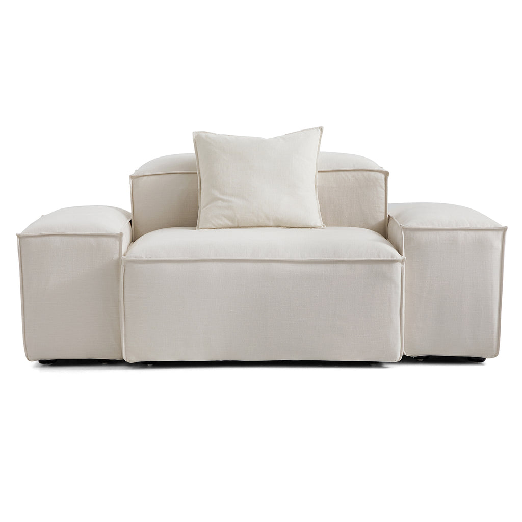 Fauteuil d'appoint modulaire Freedom beige