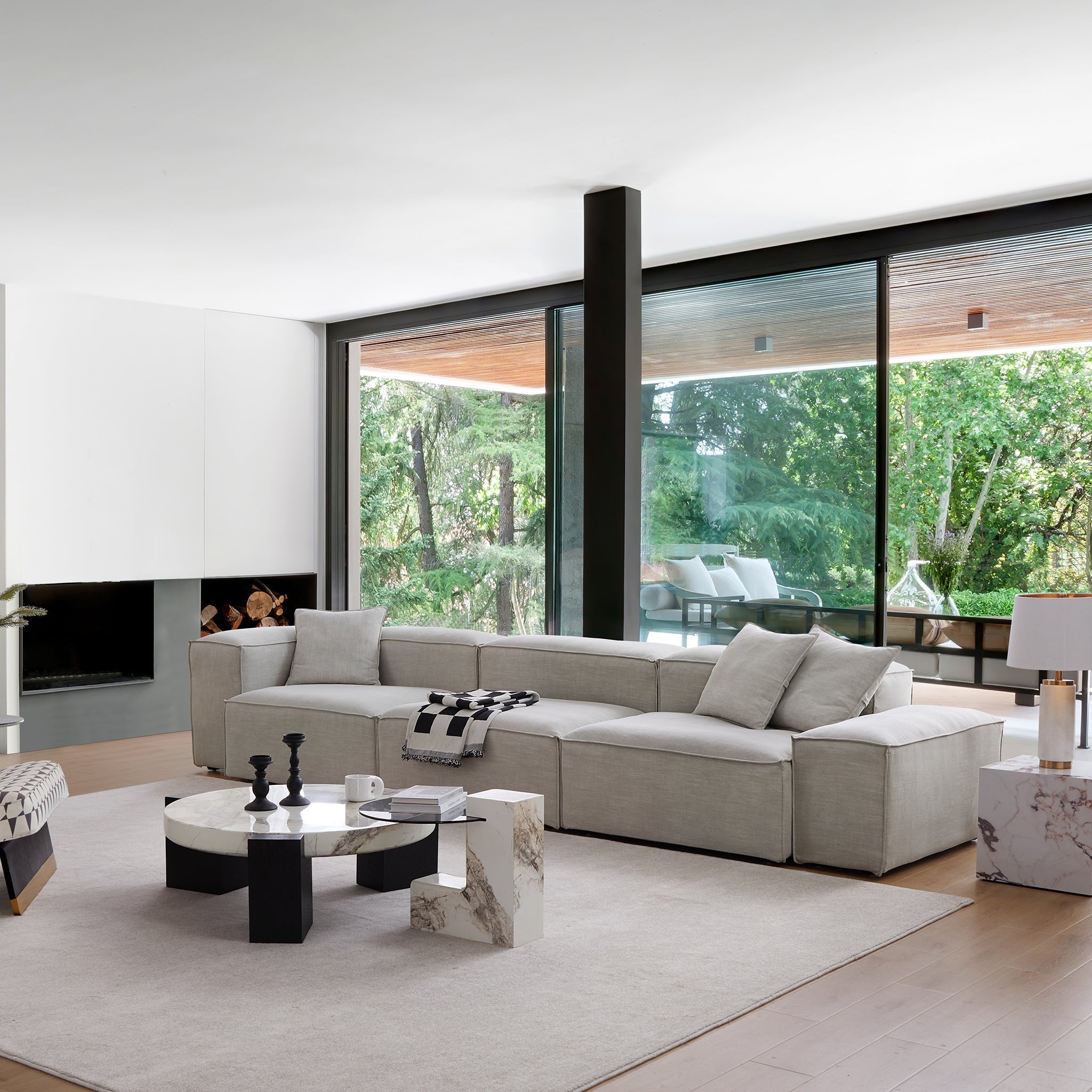 Canapé modulable Freedom beige