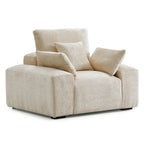 L'ensemble de canapés jaunes Empress