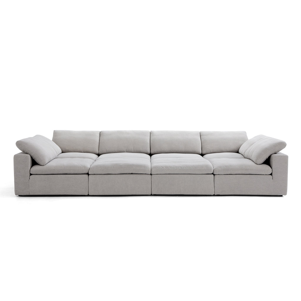 Canapé-lit gris tendre Wabi-Sabi