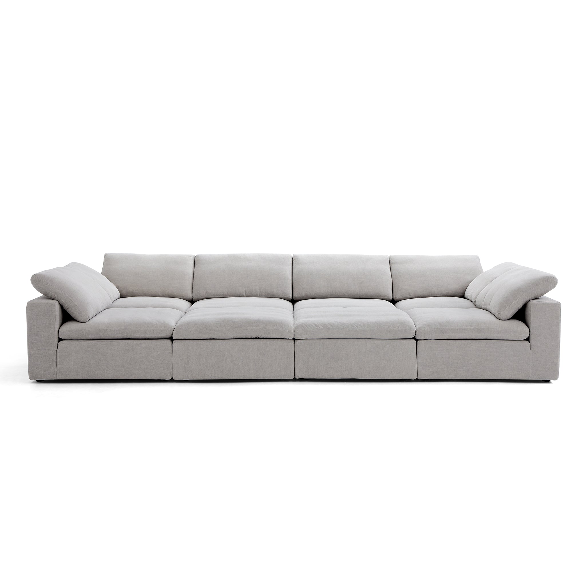 Canapé-lit gris tendre Wabi-Sabi