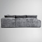 Le canapé d'angle sectionnel beige Empress