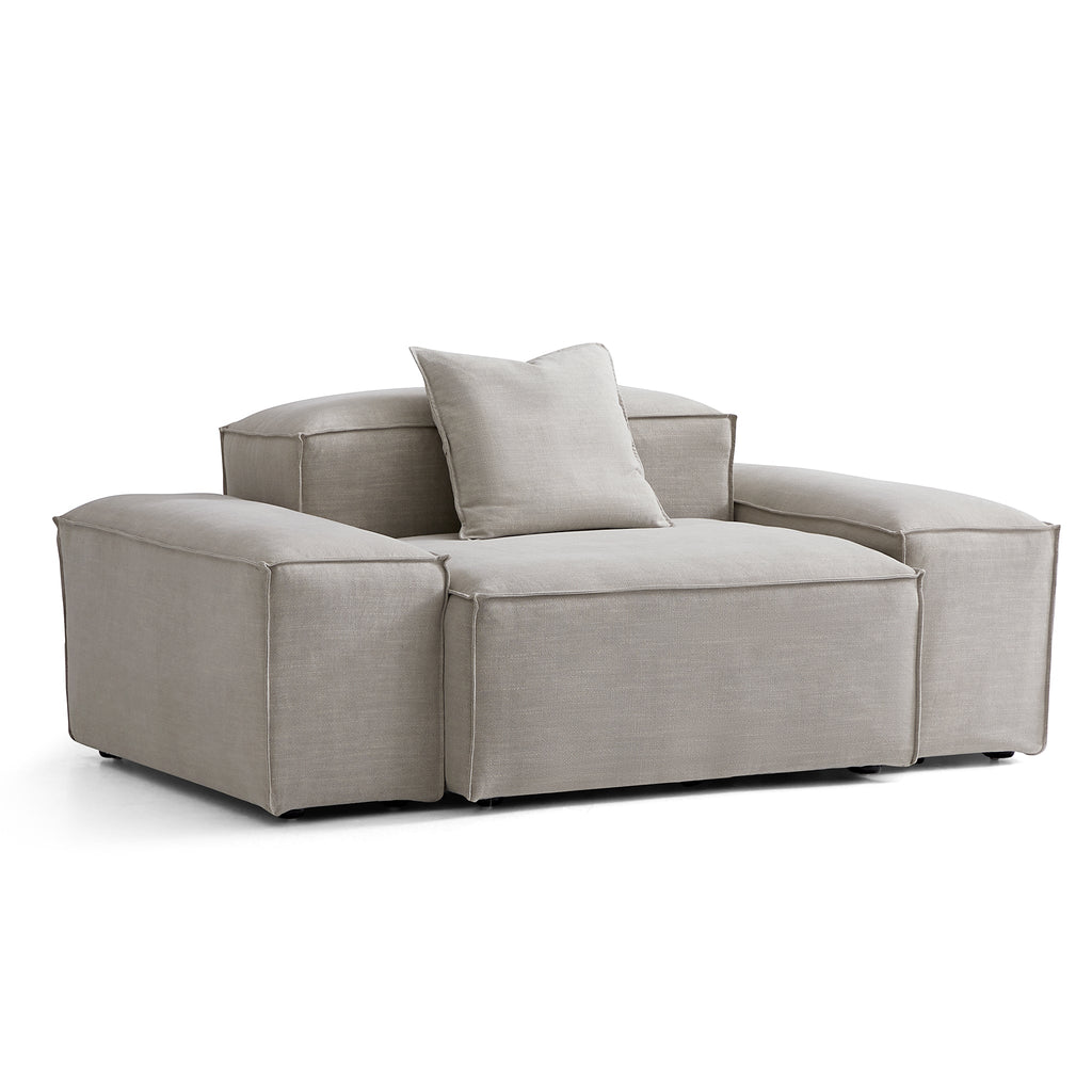 Fauteuil d'appoint modulaire Freedom beige