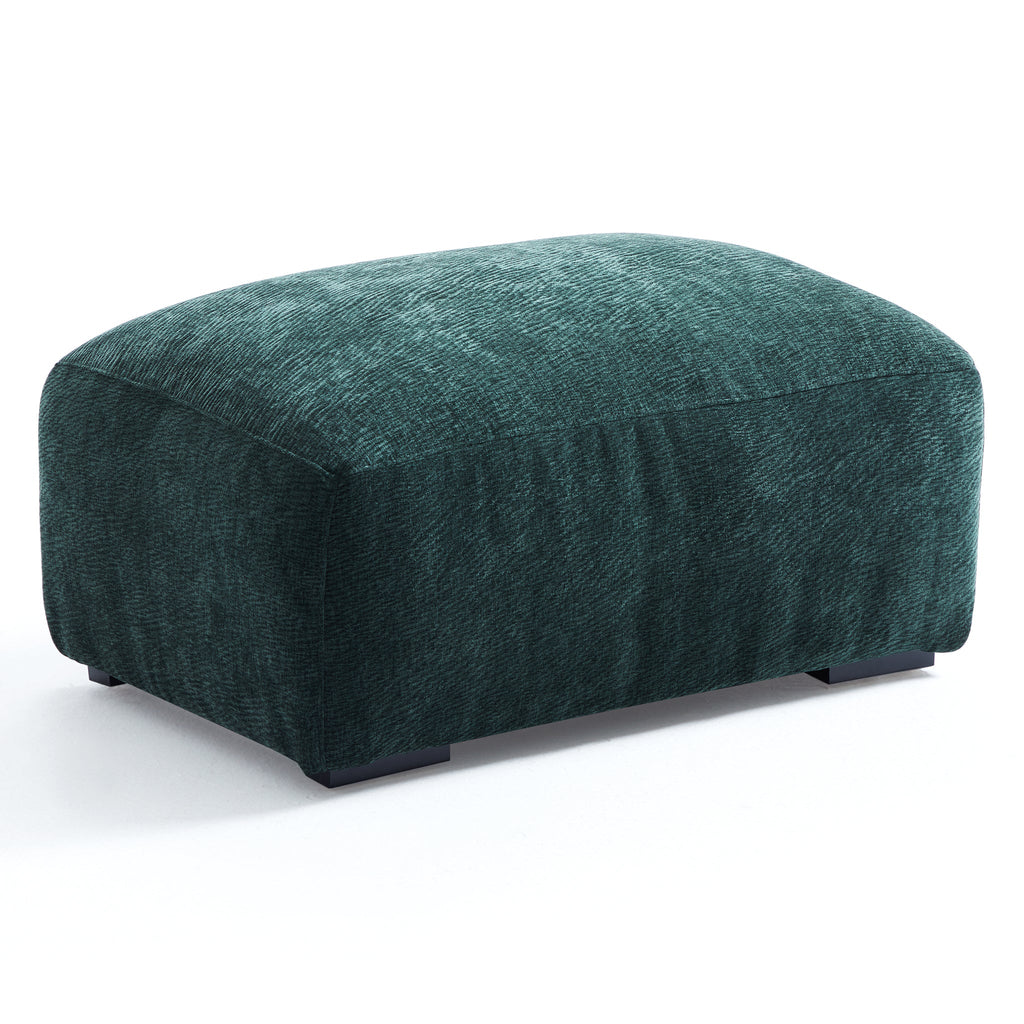 Le canapé et le pouf Empress Green