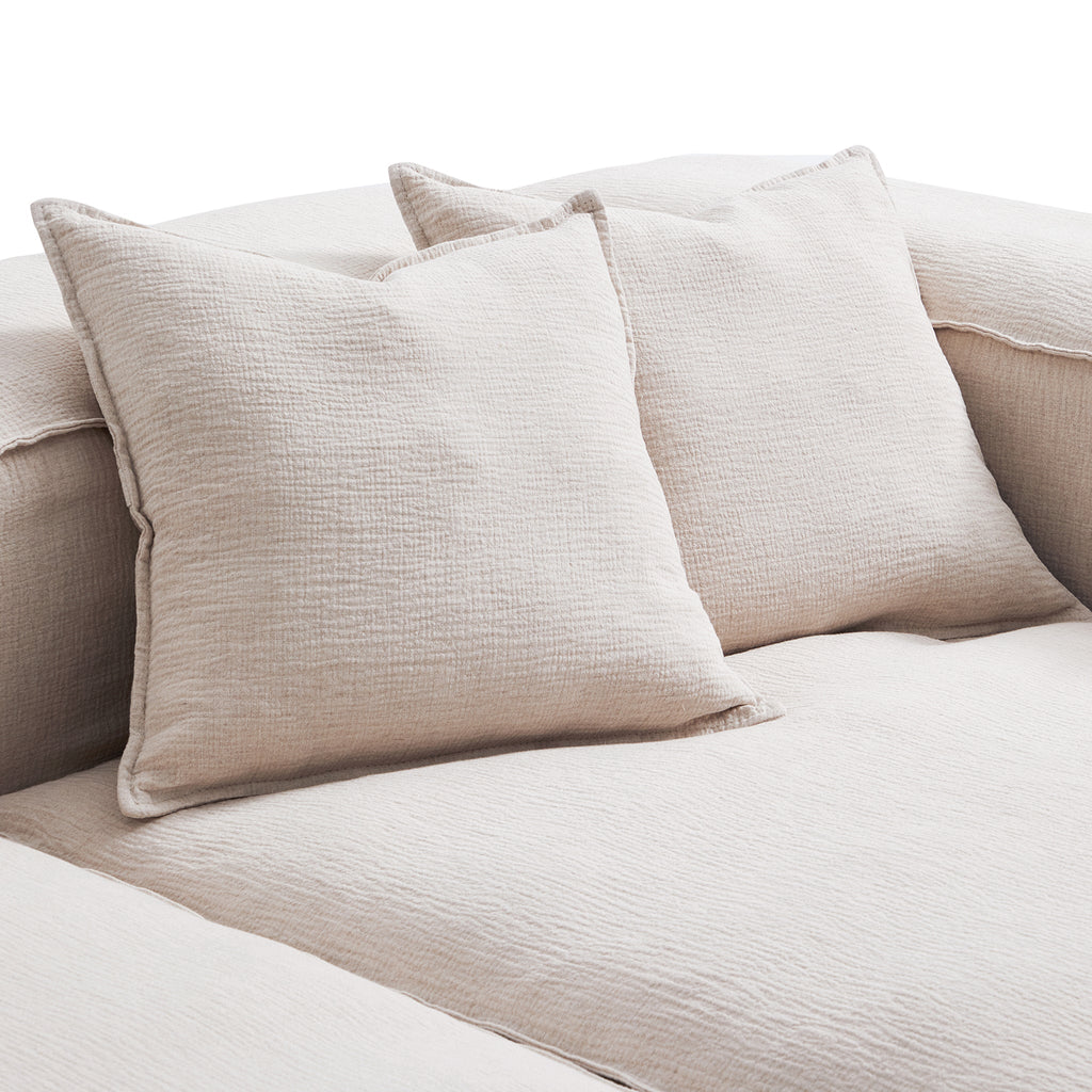 Canapé d'angle modulaire gris Freedom