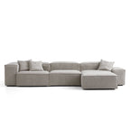 Canapé modulable Freedom beige avec pouf