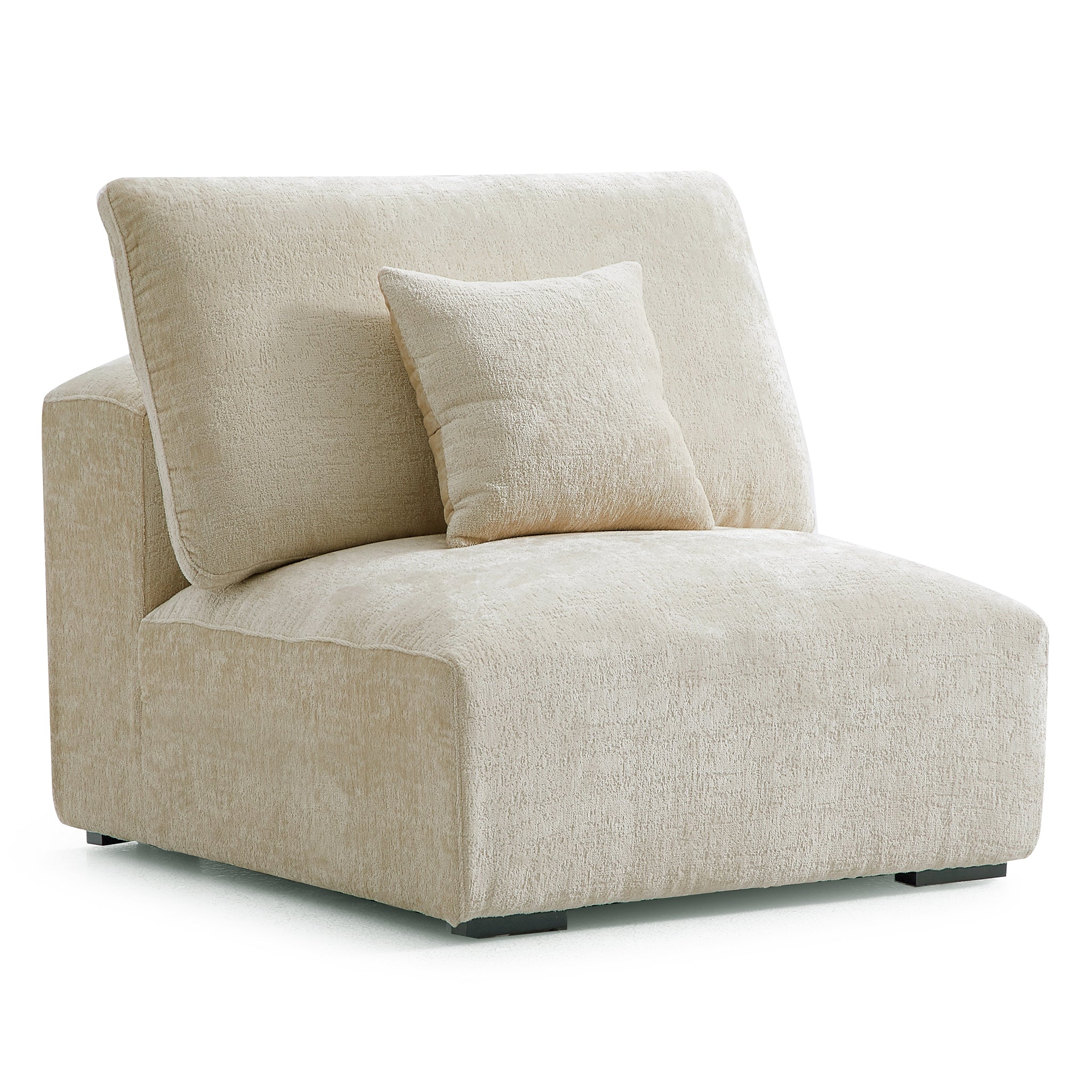 Le canapé d'angle sectionnel jaune Empress