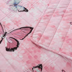 Parure de lit 2/3 pièces pour enfants, couvre-lit et couette pour adolescentes A77