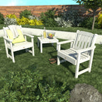 Ensemble de conversation avec chaises de jardin HIGHWOOD Lehigh
