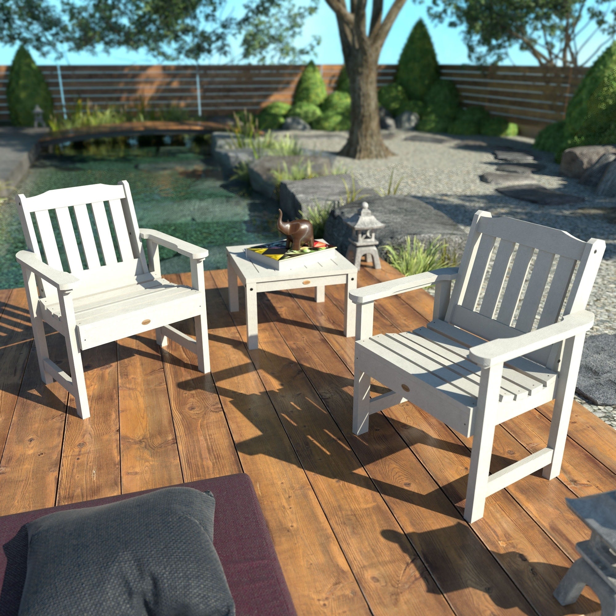 Ensemble de conversation avec chaises de jardin HIGHWOOD Lehigh