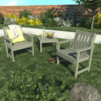 Ensemble de conversation avec chaises de jardin HIGHWOOD Lehigh