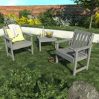 Ensemble de conversation avec chaises de jardin HIGHWOOD Lehigh