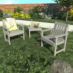 Ensemble de conversation avec chaises de jardin HIGHWOOD Lehigh