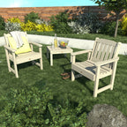 Ensemble de conversation avec chaises de jardin HIGHWOOD Lehigh