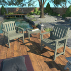 Ensemble de conversation avec chaises de jardin HIGHWOOD Lehigh
