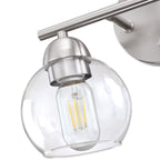 Luminaires de salle de bain vintage à 2 lumières