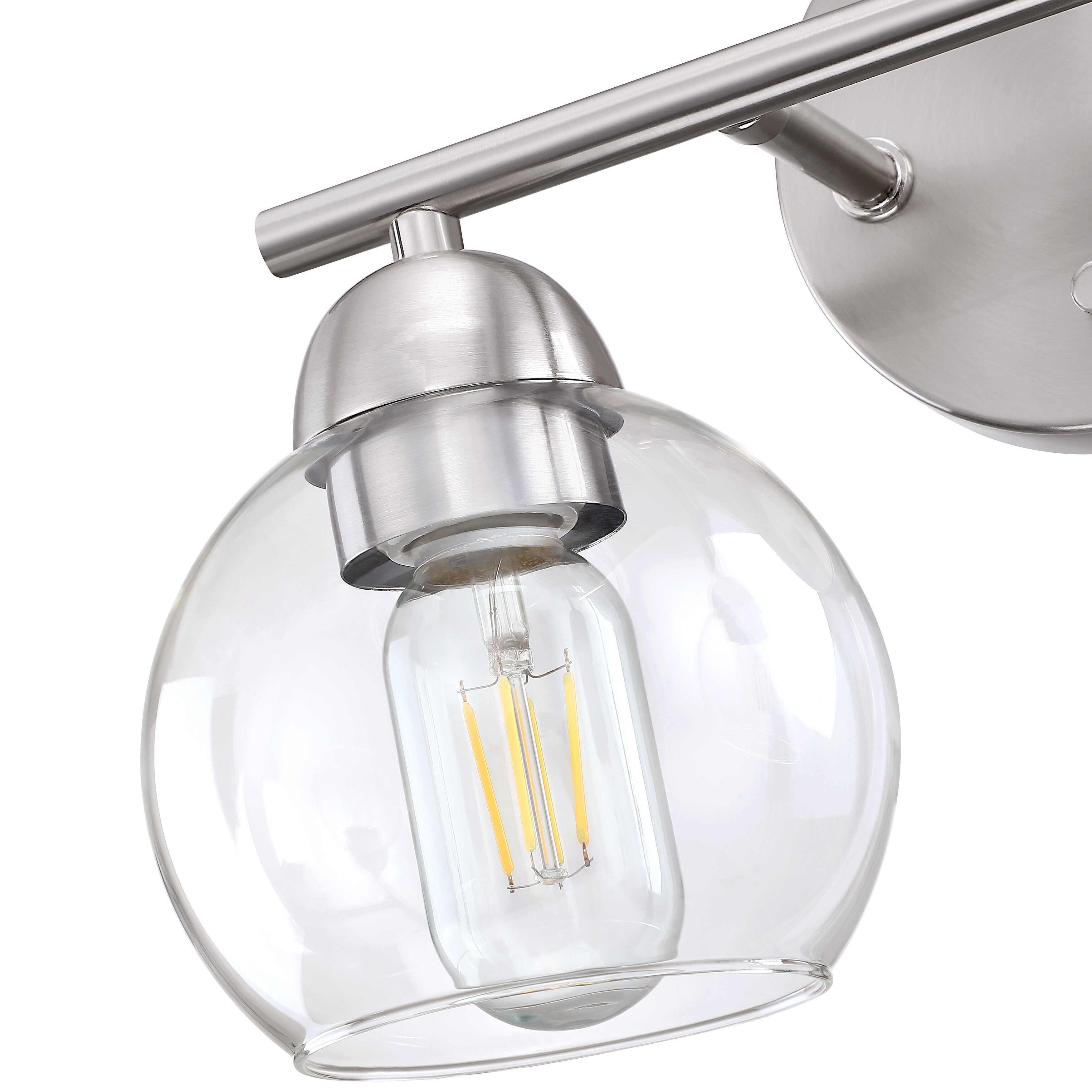 Luminaires de salle de bain vintage à 2 lumières
