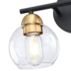Luminaires de salle de bain vintage à 2 lumières