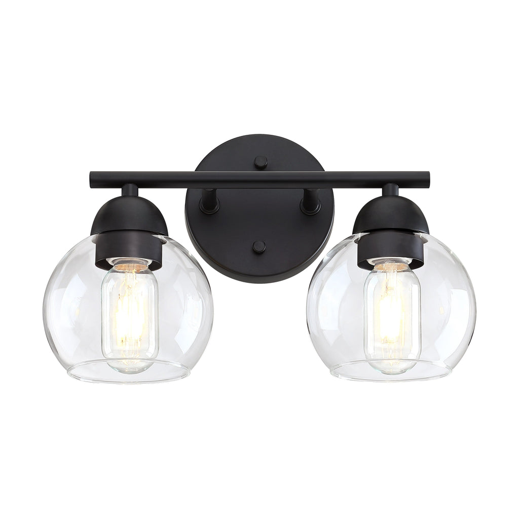 Luminaires de salle de bain vintage à 2 lumières