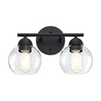 Luminaires de salle de bain vintage à 2 lumières