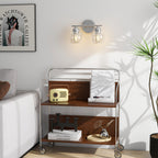 Luminaires de salle de bain vintage à 2 lumières