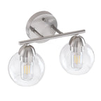 Luminaires de salle de bain vintage à 2 lumières