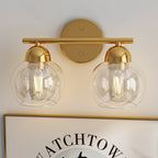 Luminaires de salle de bain vintage à 2 lumières