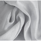 HLC.me Lot de 2 rideaux de fenêtre semi-transparents à œillets pour chambre à coucher et salon