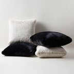 Coussin en fausse fourrure de luxe Belton