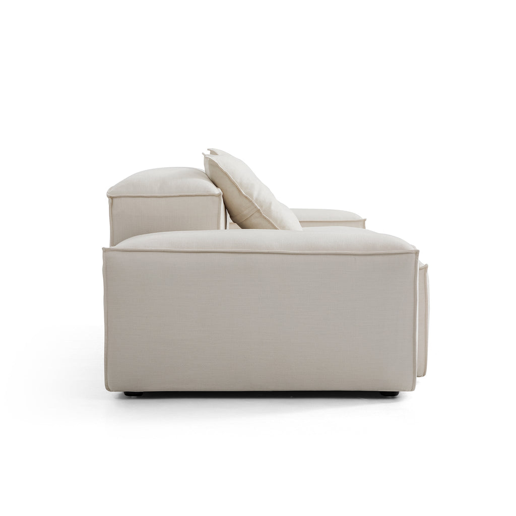 Fauteuil d'appoint modulaire Freedom beige