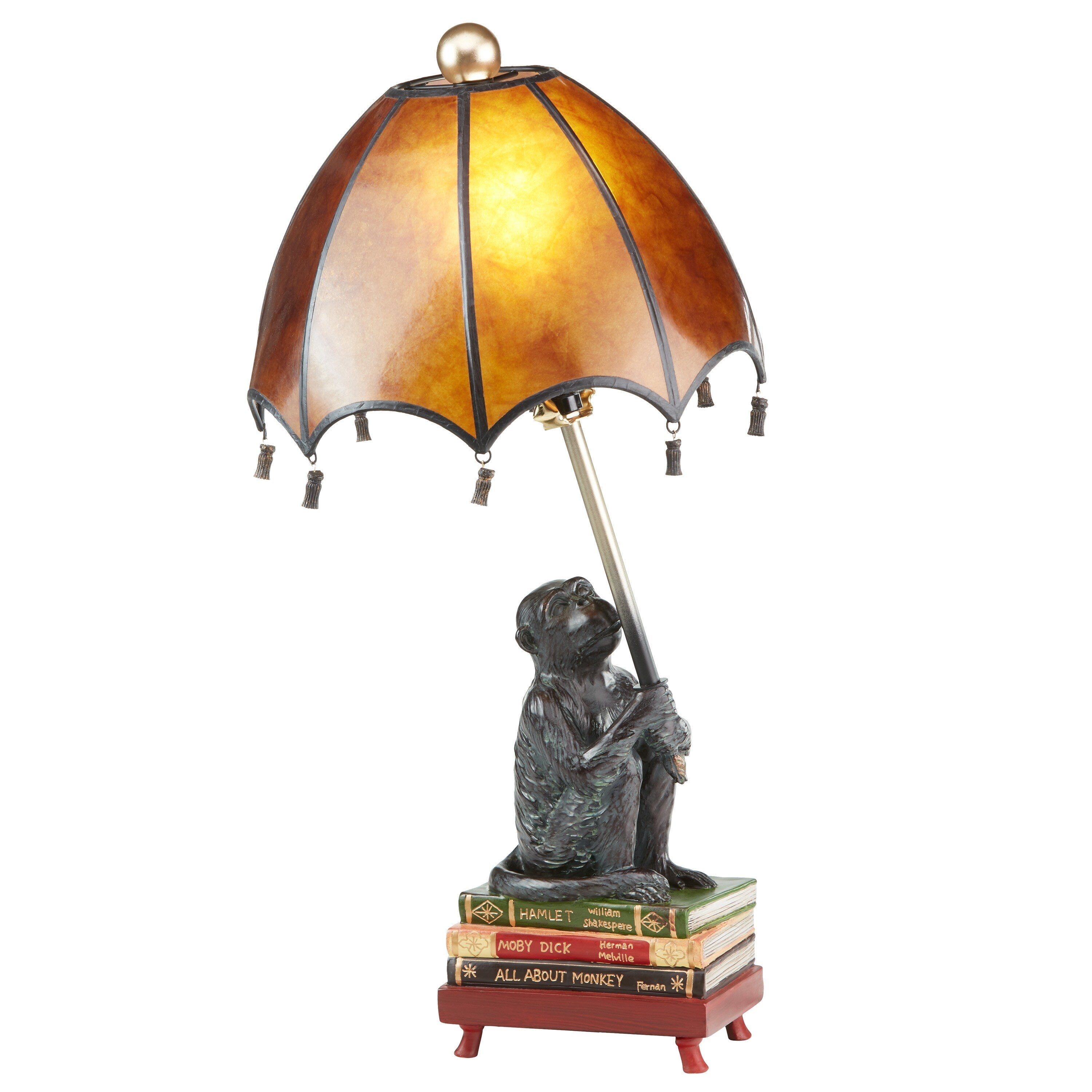 Lampe de table Singe Intellectuel 21,75 h – 11 L x 11 l x 21,75 h