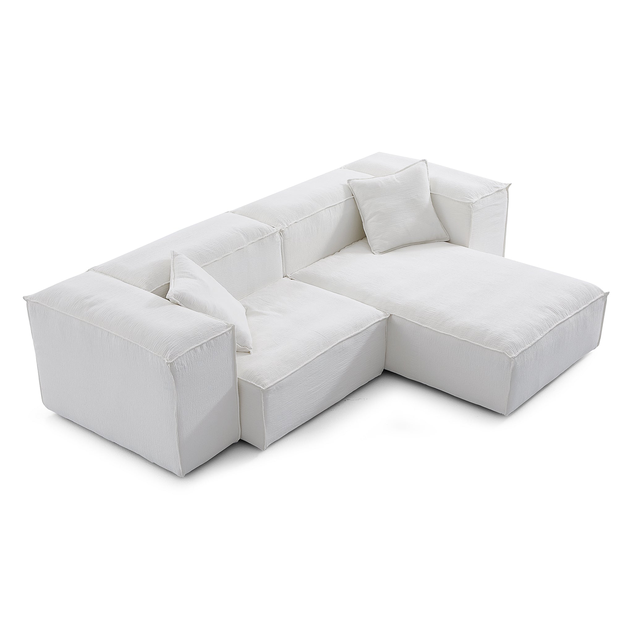 Freedom Modular Gray Sectional Sofa