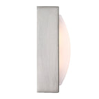 Barre lumineuse LED moderne/contemporaine en nickel brossé pour meuble-lavabo - 24 W