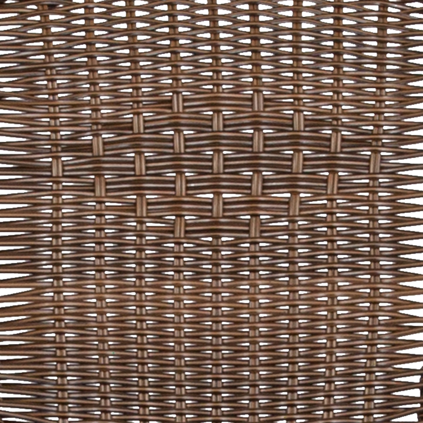 Ensemble de 5 tables carrées et chaises en rotin pour patio intérieur/extérieur - 28 L x 28 P x 28 H