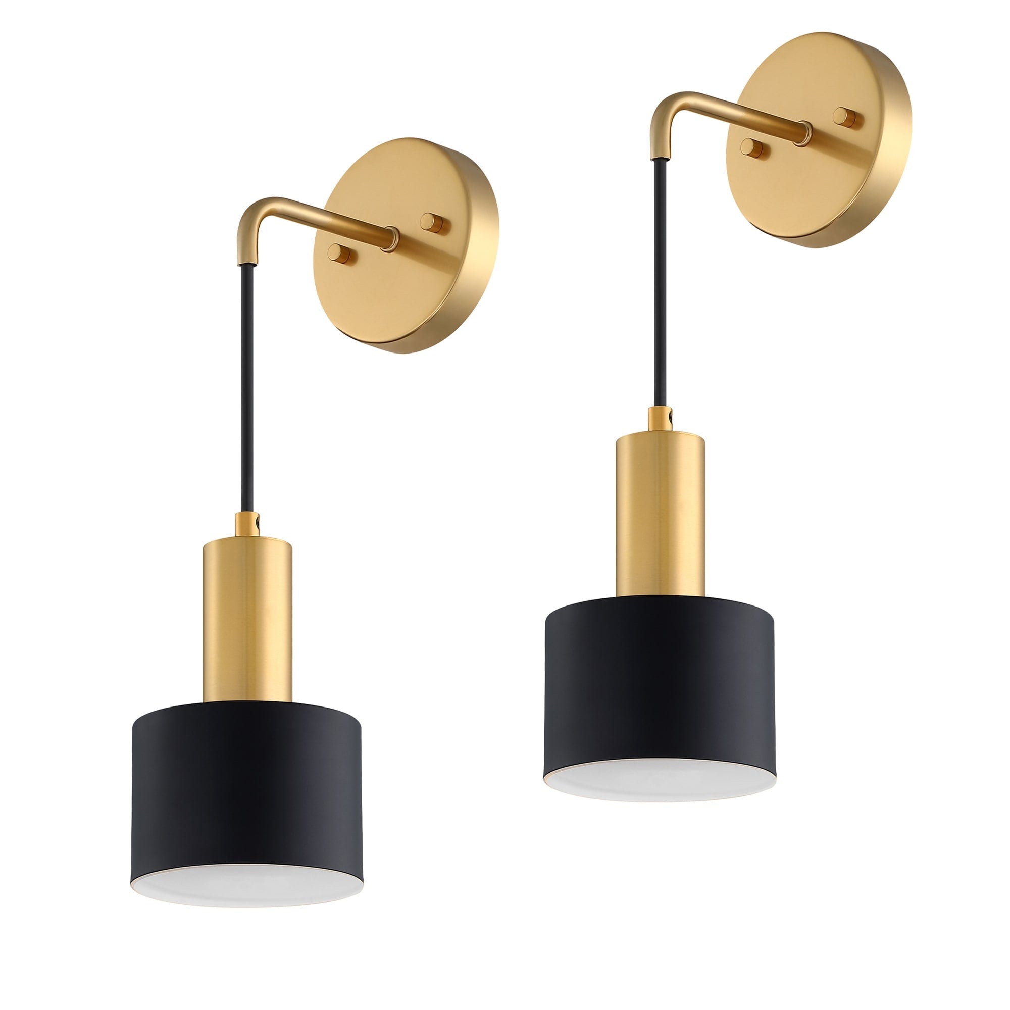 Lot de 2 appliques murales sans fil 13 LED RVB à piles avec télécommande