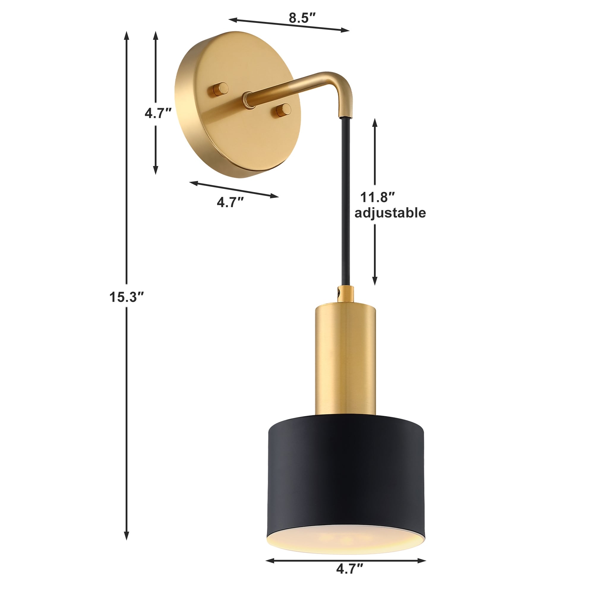 Lot de 2 appliques murales sans fil 13 LED RVB à piles avec télécommande