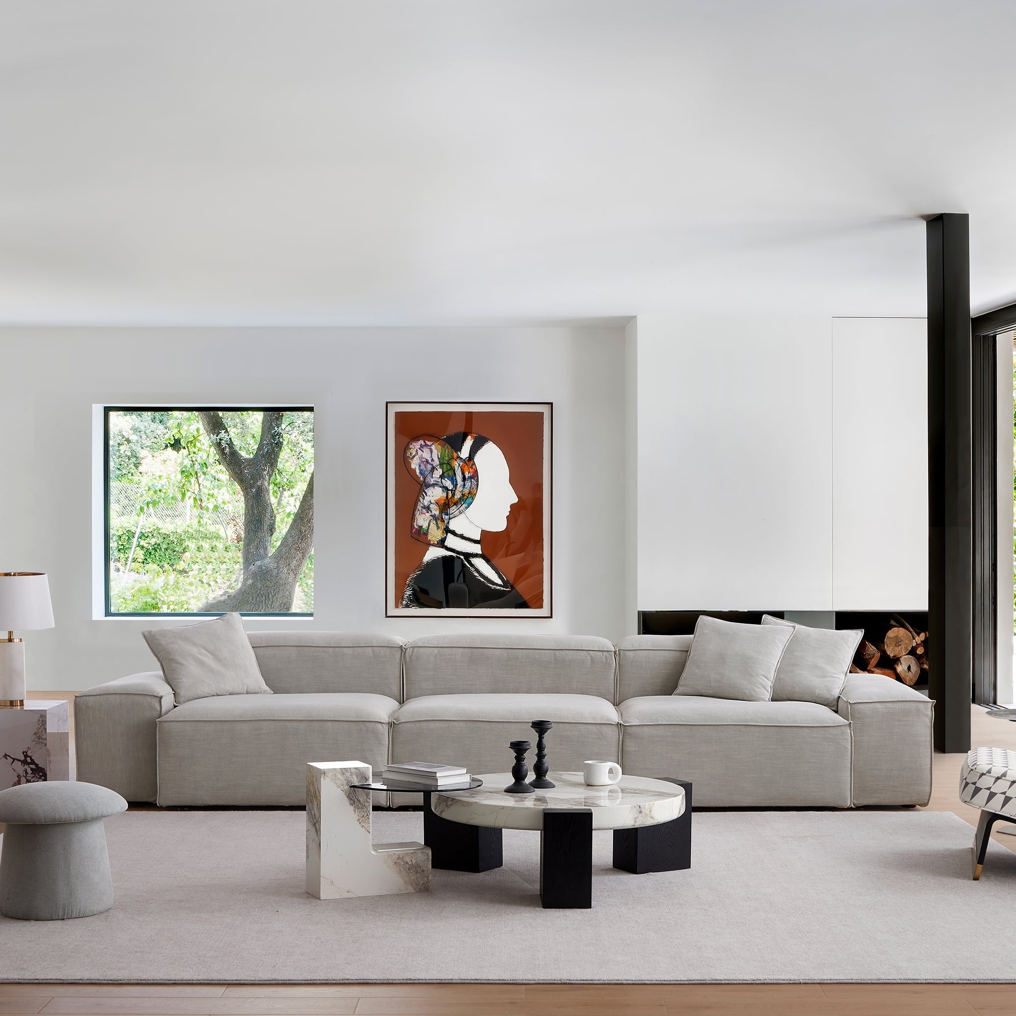 Canapé modulable Freedom beige