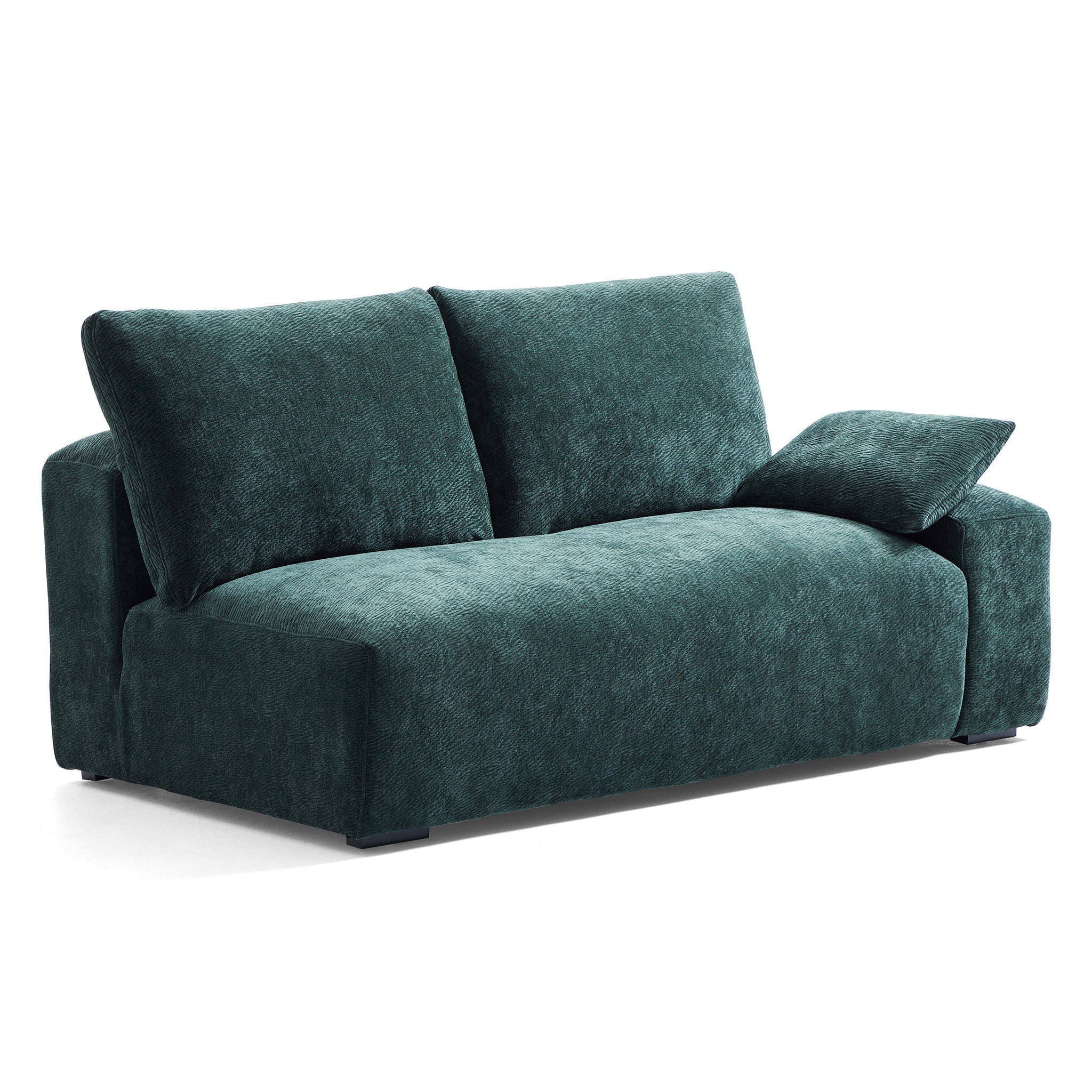 Le canapé et le pouf Empress Green