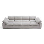 Canapé-lit gris tendre Wabi-Sabi