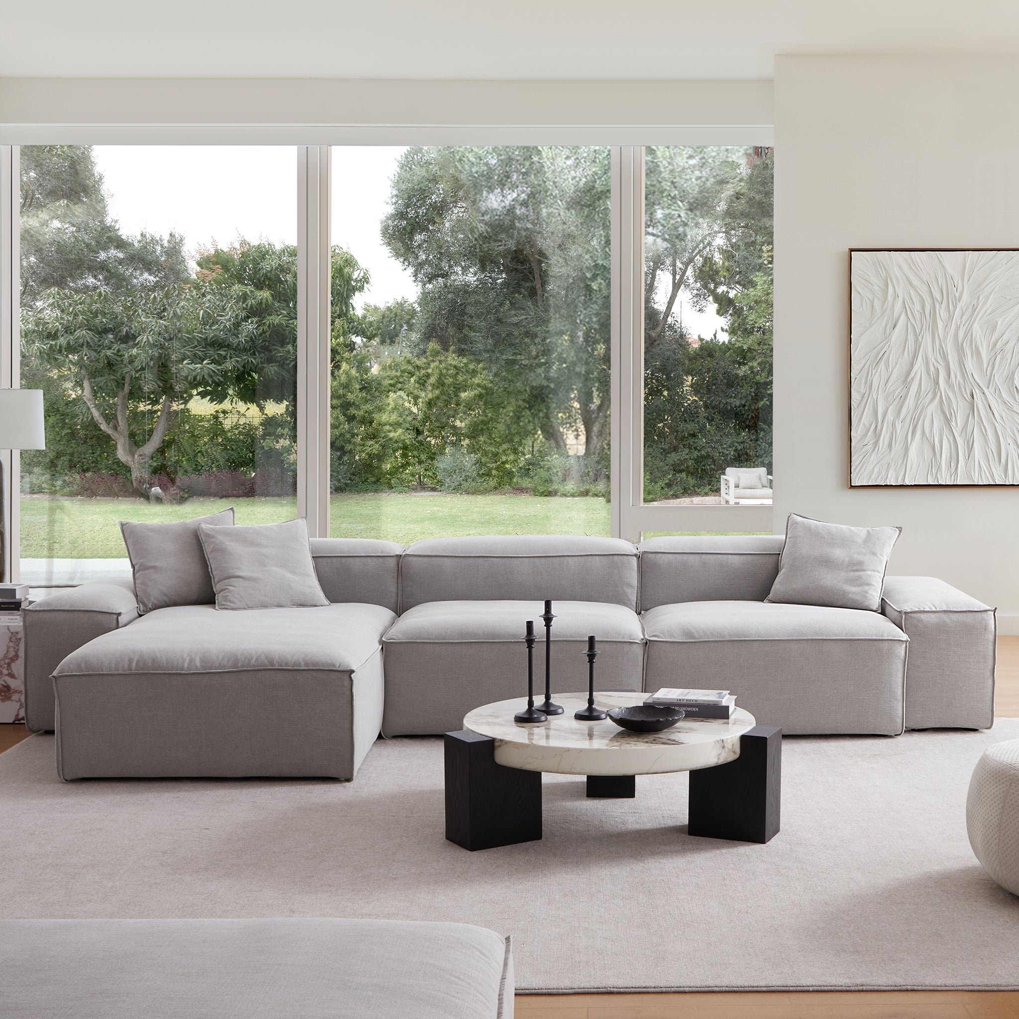 Canapé sectionnel Freedom Modular New Gray