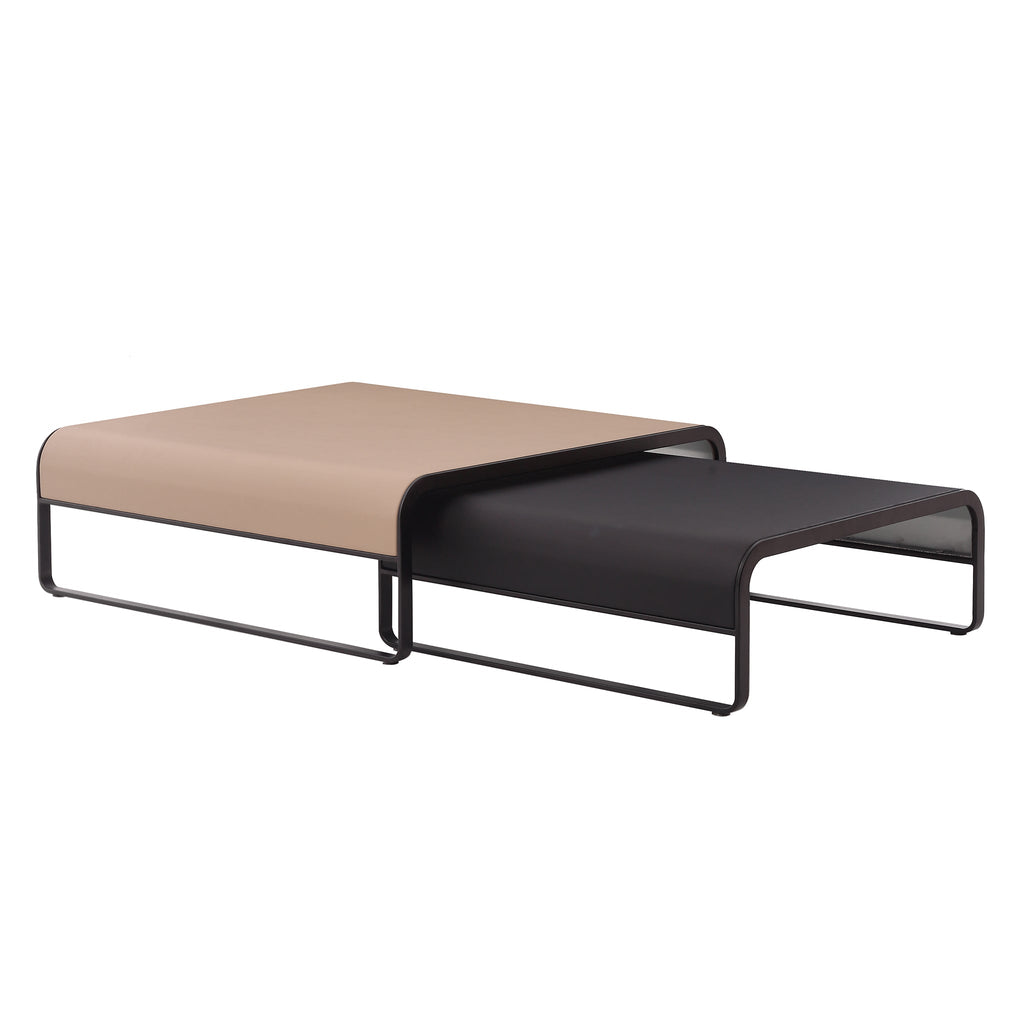 Ensemble de tables basses Duo moderne