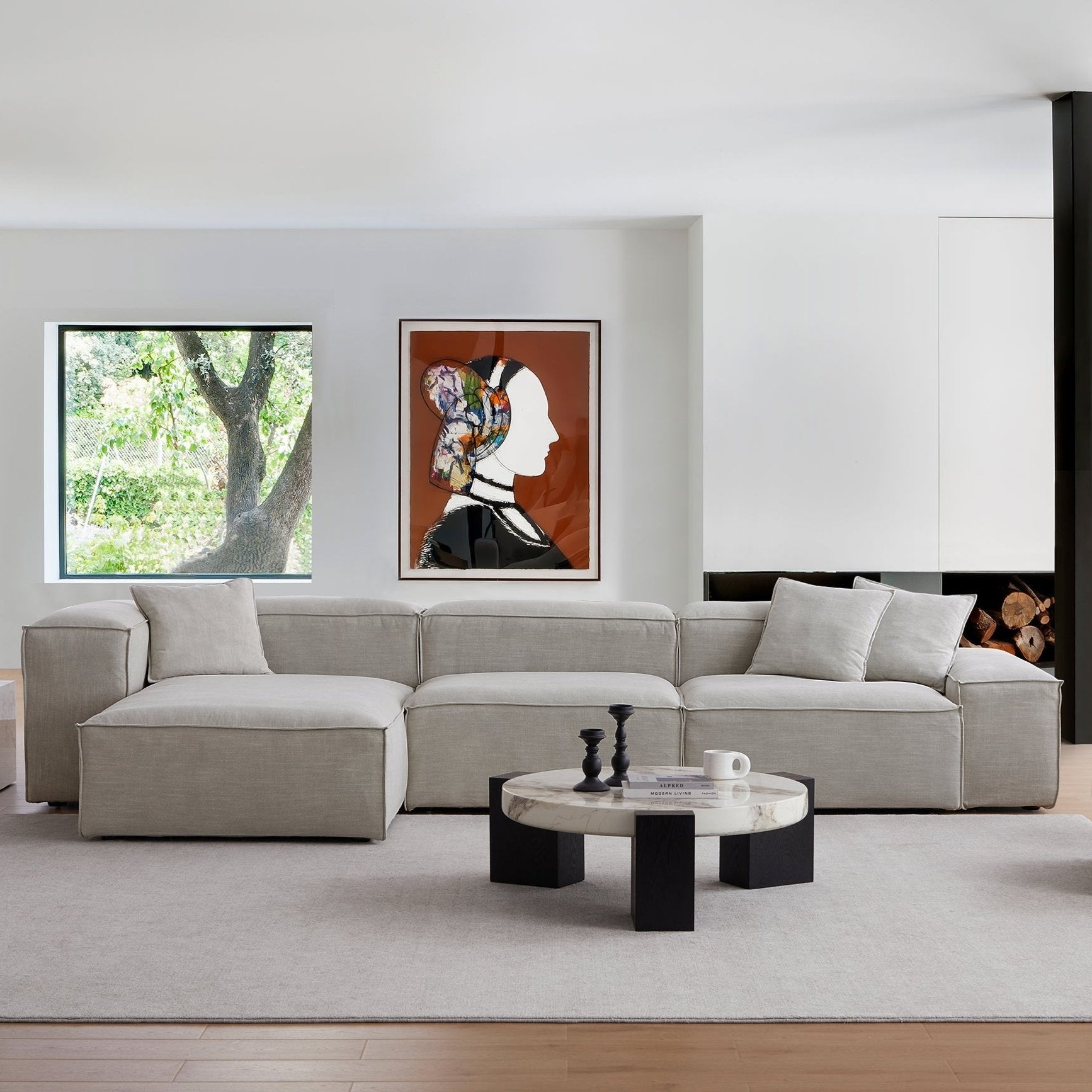 Canapé sectionnel Freedom Modular New Gray