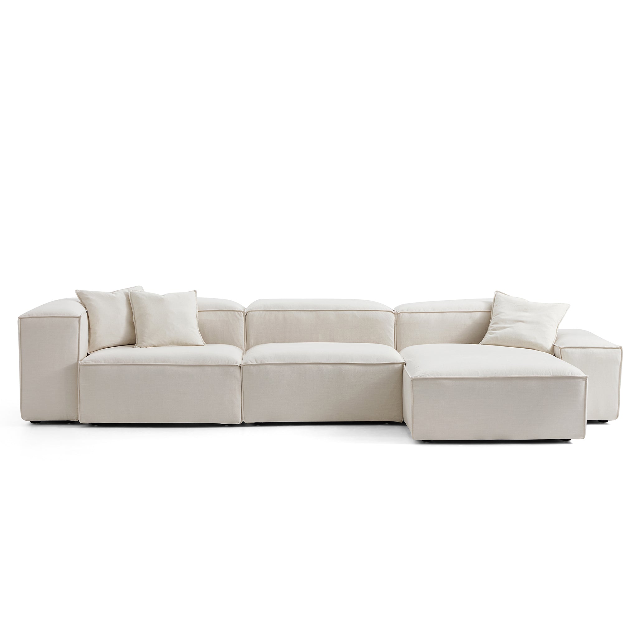 Freedom Modular Beige Sectional Sofa