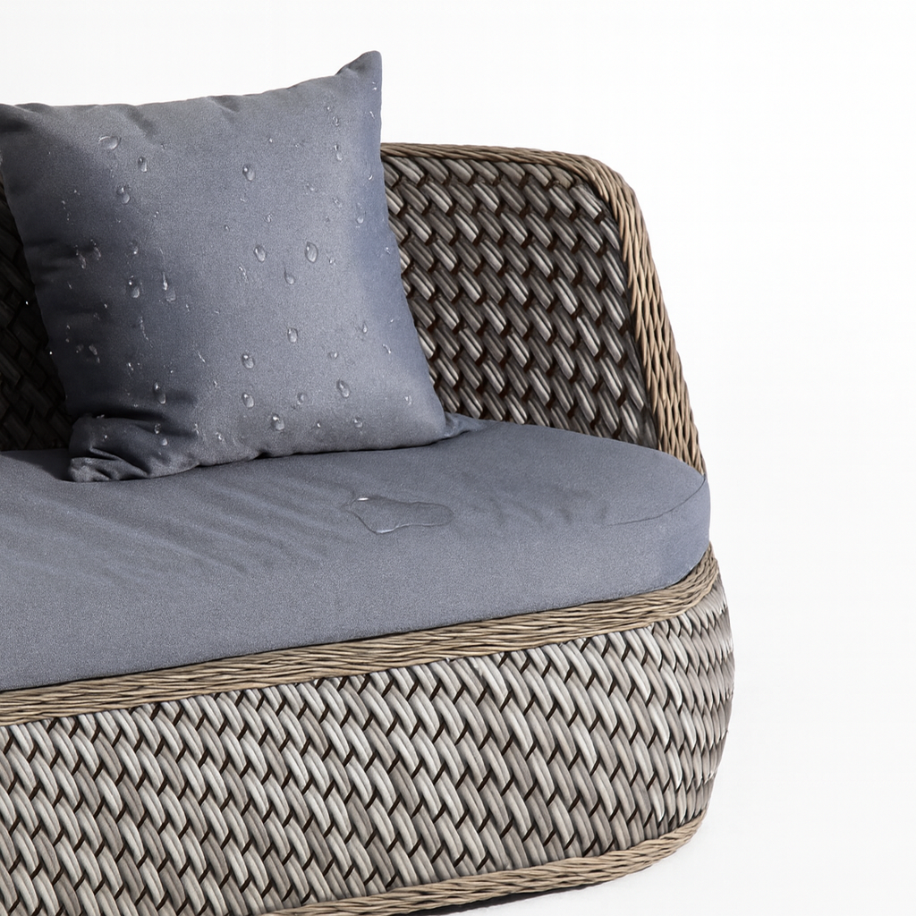 Strafford Woven Patio Lounge Set with Cushions