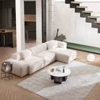 Canapé sectionnel modulaire blanc Freedom